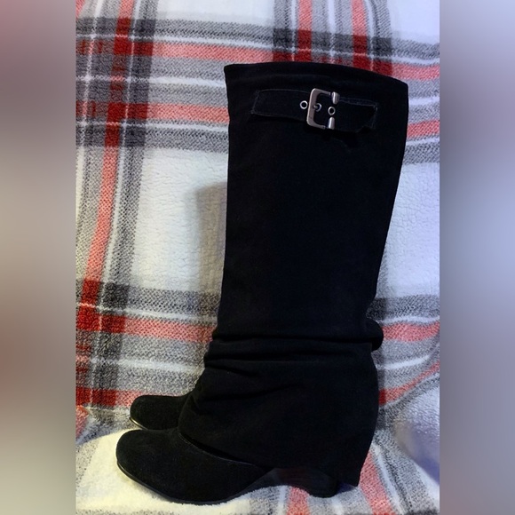 NAUGHTY MONKEY Upper Leather Suede Women's Boots - Picture 4 of 9